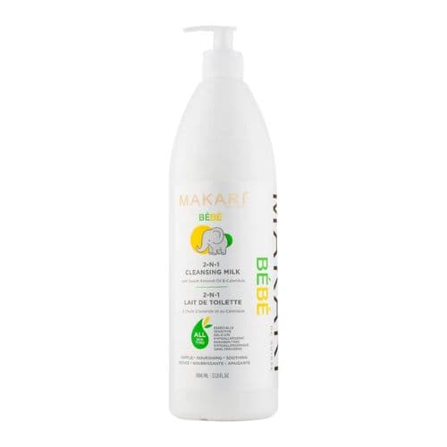 Lait corporel MAKARI nettoyant pour bébé, 1000ml