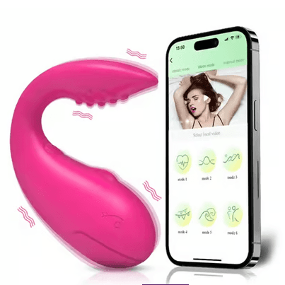 Sextoy vibrateur rose incurvée (nr16)