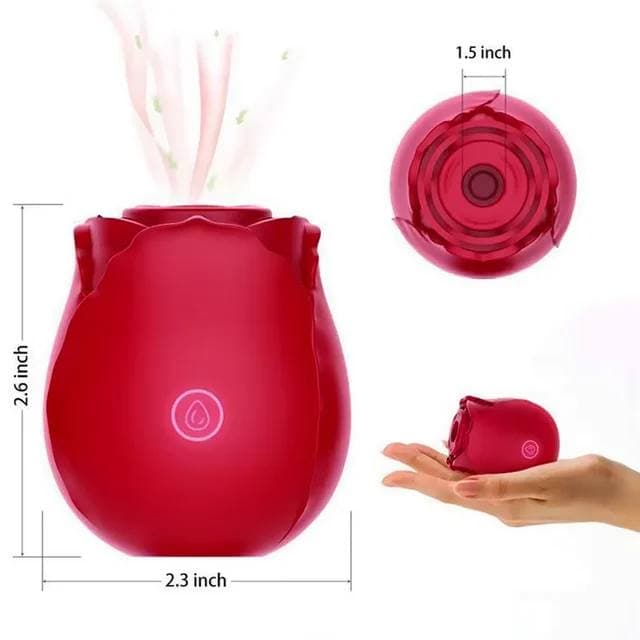 Sextoy Rose vibrante en Silicone (nr24)